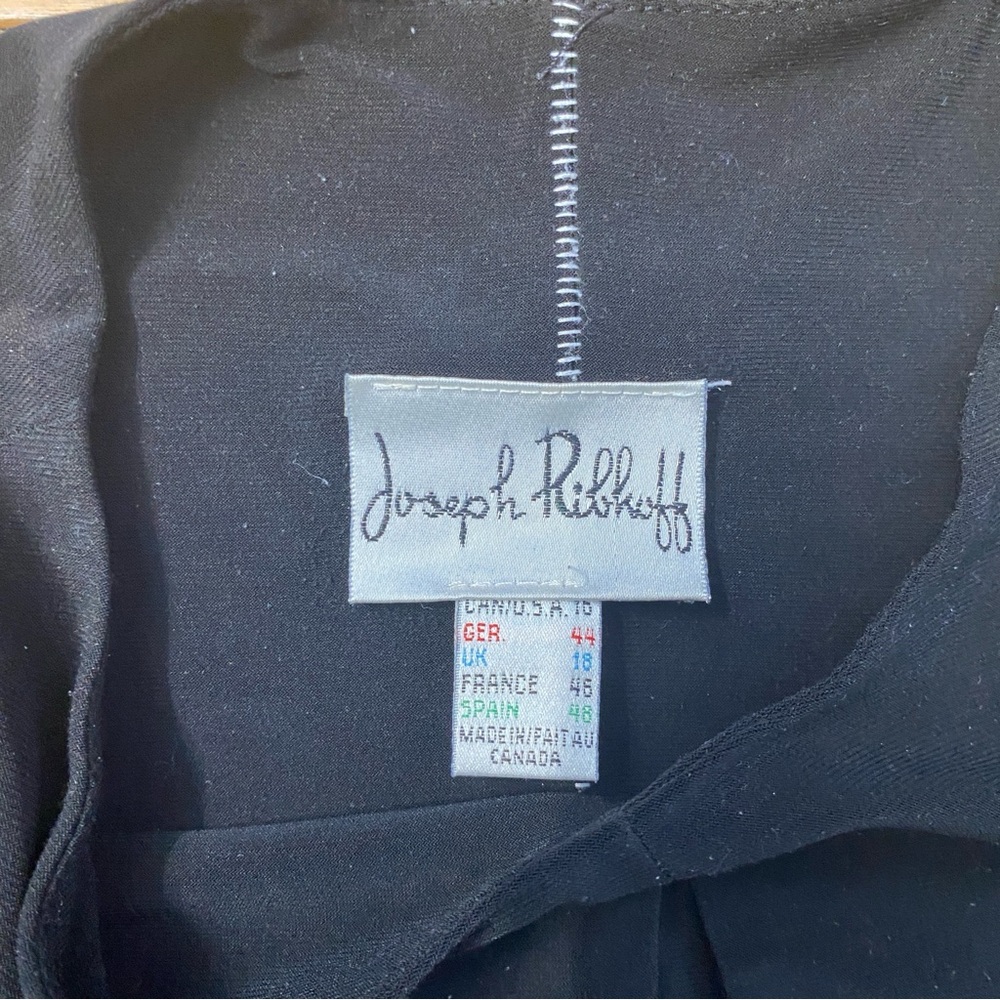 Joseph Ribkoff Sleeveless Black dress